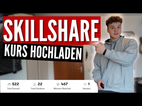 Erfolgreich Kurs auf Skillshare hochladen