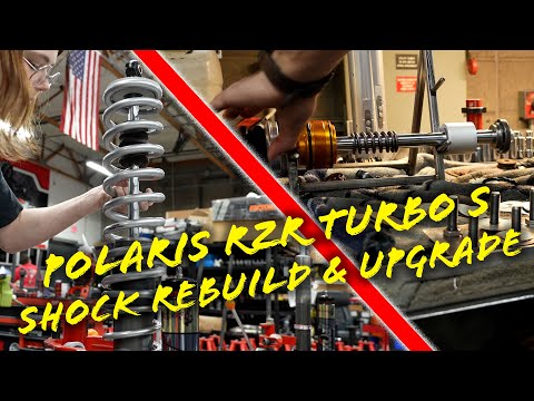 Polaris RZR Turbo S Shock Rebuild and Upgrade (Springs and Valving)