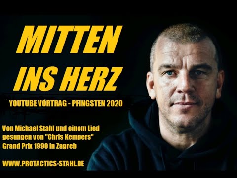 "MITTEN INS HERZ" Pfingstvortrag von Michael Stahl - Gesang Chris Kempers "Grand Prix 1990 Zagreb"