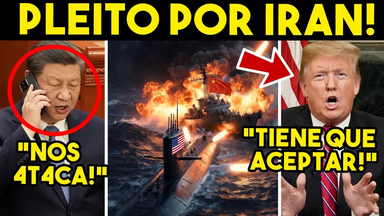 DE ULTIMA HORA! CRECE PLEITO POR IRAN, TRUMP 4T4C4 A CHINA. ARRESTA A COMPLICE DE XI, SE PUSO FEO