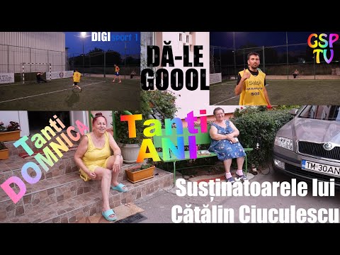 VLOG Explozibil - Cătălin Ciuculescu trebuie să deie doua goluri pentru tanti Domnica si tanti Ani