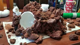 Aquarium Decoration DIY project - Watch till the end for best results. Features very annoying music