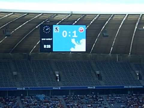 13.05.2007, TSV 1860 München vs. F. C. Hansa Rostock (10. Minute, 0:1 Rahn per Freistoß)
