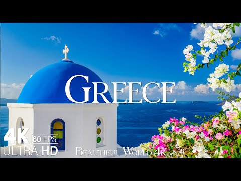 Greece 4K Drone Nature Film - Peaceful Piano Music - Stunning Beautiful Nature