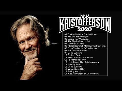 Kris Kristofferson Greatest Hits - Kris Kristofferson Best Of Album 2020