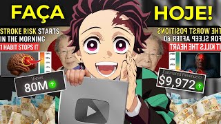 MENTORIA CANAL DARK: Clonei um Canal Dark Gringo de SAÚDE que Fatura $8000Mês Usando IA Grátis!