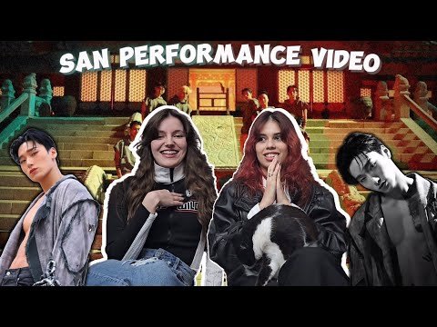 ATEEZ(에이티즈) 산 SAN 'Imagine Dragons - Warriors' Performance Video | Reaction