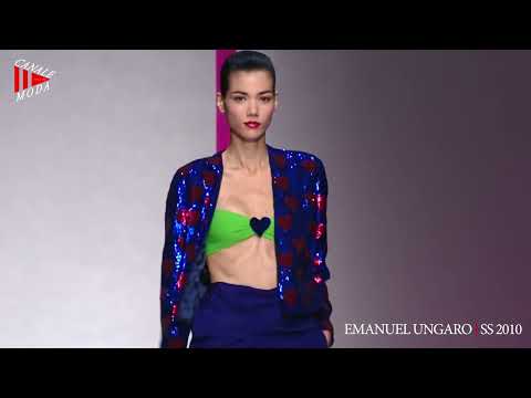 EMANUEL UNGARO Spring Summer 2010 Paris 4K - Canale Moda
