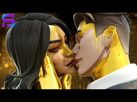 MIDAS & MARIGOLD'S EVIL FIRST KISS .... ( Fortnite Short )