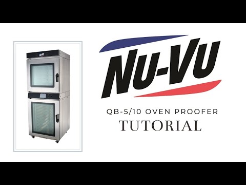 NU-VU QB-5/10 Electric Convection Oven / Proofer with Solid State Controls 3 image