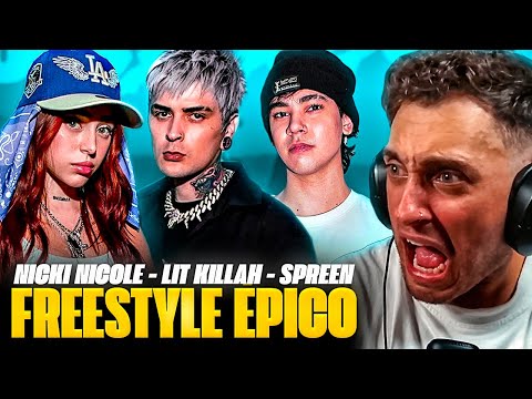 NICKI NICOLE SÍ ⚡ BLON reacciona al FREESTYLE de NICKI, LIT KILLAH, SPREEN 🔥