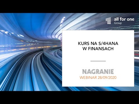 Kurs na S/4HANA w finansach