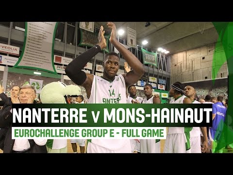 JSF Nanterre (FRA) v Mons-Hainaut (BEL) - Full Game - RS - 2014-15 EuroChallenge