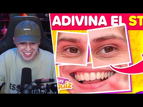 JuanSGuarnizo reacciona a Adivina el Streamer por sus Ojos y Boca  | PlayQuiz Trivia