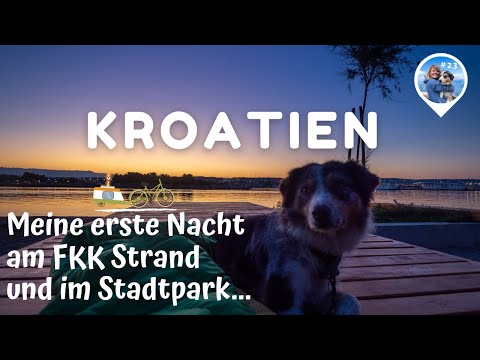 Mit Fahrrad und Hund quer durch Europa (Video 23) - Rab nach Zadar in Kroatien