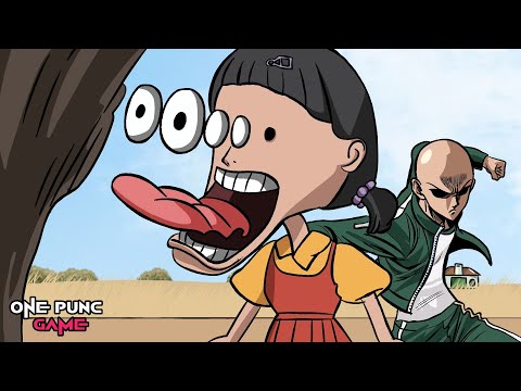 ONE PUNCH GAME | SAITAMA X SQUID GAME PARODY.