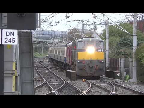 Irish Rail 071 Class GM Loco 074 on "The Pheonix" | Howth Junction Station, Co. Dublin