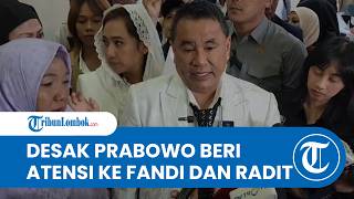 Perjuangkan Nasib Fandi dan Radit, Pengacara Hotman Paris Desak Presiden Prabowo Beri Atensi
