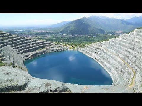 The former asbestos mine of Balangero and Corio. 2015