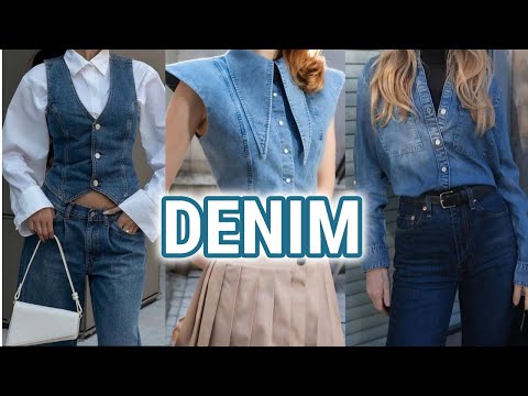 UN ESTILO CLASICO ETERNO DENIM SIEMPRE EN TENDENCIA DE MODA CON UN AIRE RENOVADO