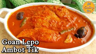 Goan Lepo Fish Ambot Tik Curry | Sole Fish Curry | Goan Ambot Tik Fish Curry