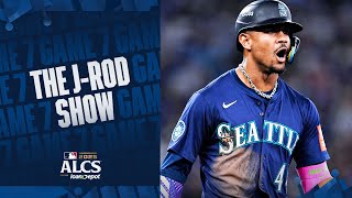 JULIOOOOO! 🤩 Julio Rodríguez launches a solo home run in Game 7 of the ALCS! 💥