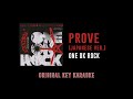 Prove - ONE OK ROCK | カラオケ | Luxury Disease | Karaoke Instrumental with Lyrics