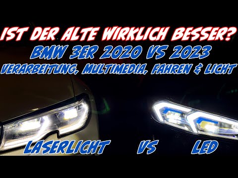 ZWEITE CHANCE! Ist der BMW 3er LCI doch BESSER? Multimedia, Fahren & LICHT im Test - LED vs. Laser