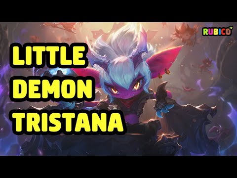 LITTLE DEMON TRISTANA SKIN SPOTLIGHT - LEAGUE OF LEGENDS
