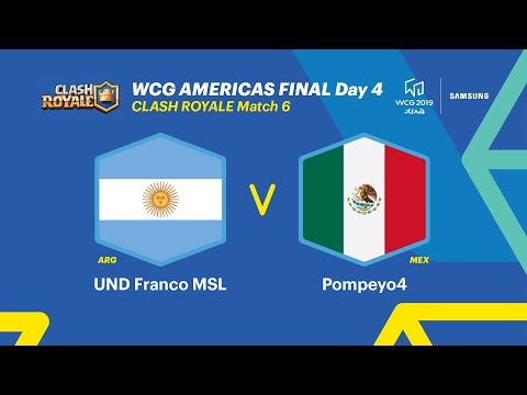 WCG 2019 Xi’an, Americas Final – Clash Royale, 6R, Argentina vs Mexico (ENG)