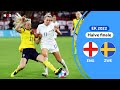 Wie wordt de eerste finalist op het EK? | samenvatting Engeland - Zweden | EK 2022