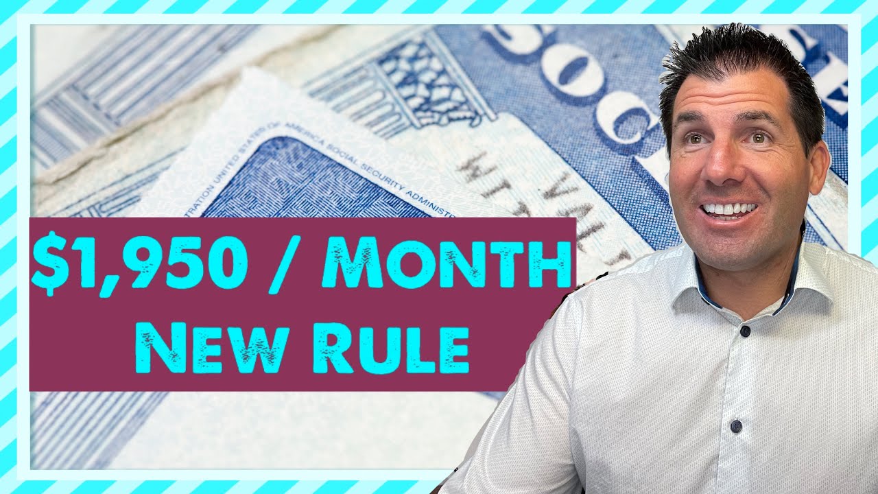 $1,950 / Mo. | New Social Security Rule Impacting Millions In 2025