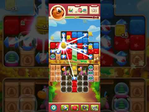 toon blast level 7849 puzzle game