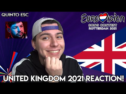 James Newman - Embers Reaction - Eurovision 2021(United Kingdom) - Quinto ESC