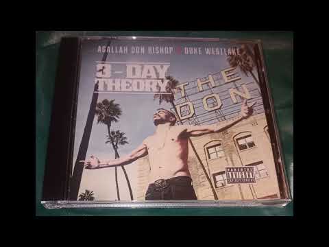 Agallah Don Bishop X Duke Westlake – 3 Day Theory [Hip Hop, Boom Bap] (CDR, Album, 2017)