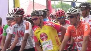 preview picture of video 'Revista Mundo Ciclistico: Clásico RCN Claro 2014 Et4 - Byron Guama Victoria - Castañeda lider'