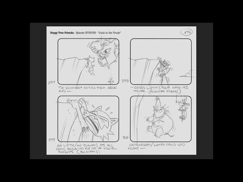 Happy Tree Friends TV Series Episode 12C - Junk in the Trunk - Storyboards