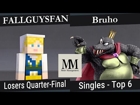 FALLGUYSFAN (Steve) vs Bruho (King K. Rool) - Top 6 Losers Quarters - Meter Management