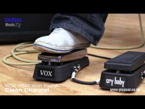 Crybaby Wah v Vox V847 Wah