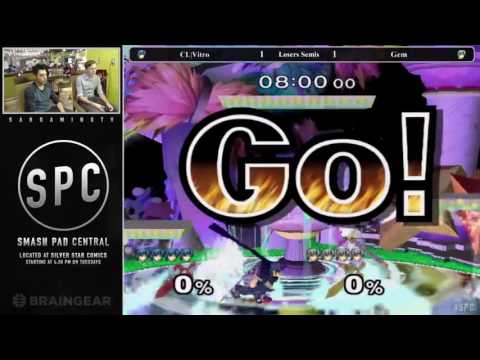 SPC15 Losers Semis - CL|Vitro (Marth) vs Gem (White Marth)