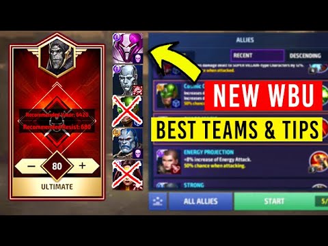 Best World Boss Strategies & Team Combos - Marvel Future Fight