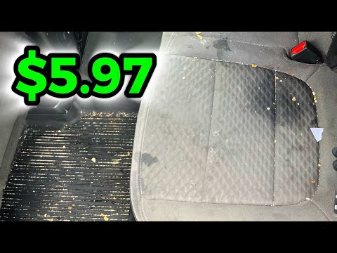 Restore FILTHY Car Seats for $5.97?! (Part 1)
