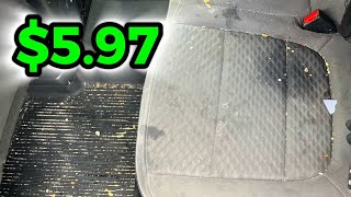 Restore FILTHY Car Seats for $5.97?! (Part 1)