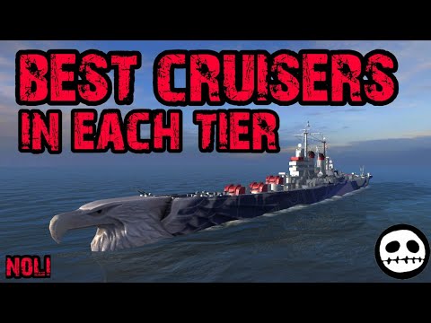 World of Warships Blitz - BEST CRUISERS in each tier