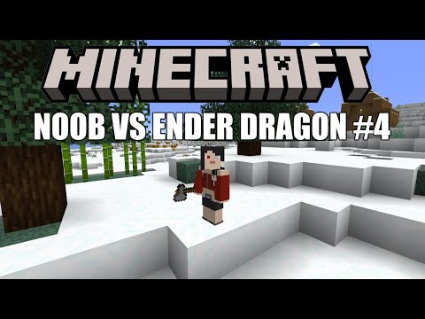 EPIC Showdown: Noob vs Ender Dragon - Minecraft Madness!