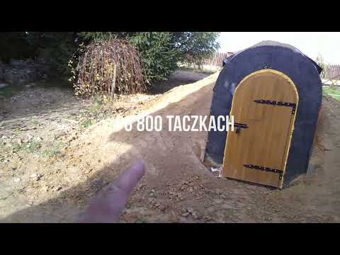 concrete garden cellar part 5 - manual backfilling