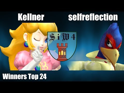 SiW4 - eR | Kellner (Peach) Vs. selfreflection (Falco) - Winners Top 24 - Melee Singles