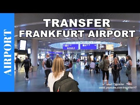 Transfer at Frankfurt Airport 🇩🇪 Transit walk to Connection Flight at Frankfurt am Main Airport