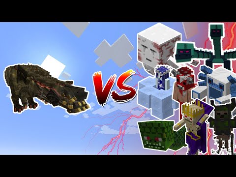 Deviljho VS Twilight Forest Monsters - Mob Battles In Minecraft