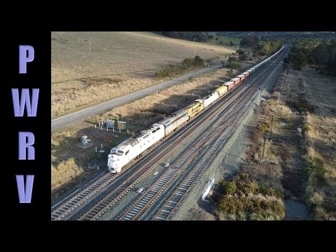 SSR Southern Shorthaul Railroad Grain Train, Lockdown Drone Special 2021 : CLF3, S311, 4910 & CLP12